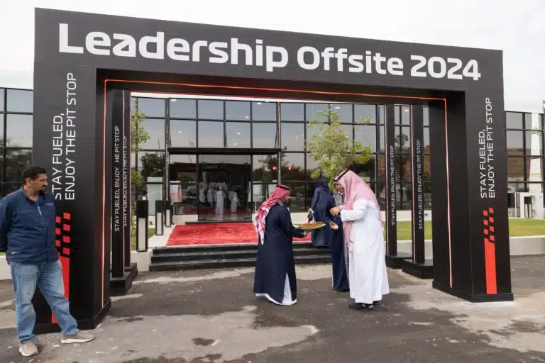 Leadership Offsite 2024 Event organized ceremony event management company in Saudi