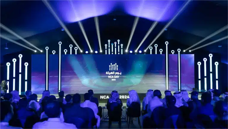 NCA day 2024 Event organized ceremony event management company in Saudi